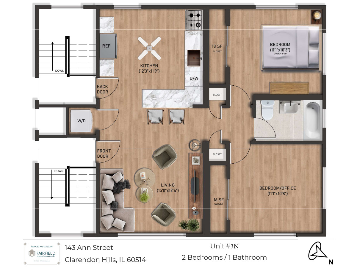 143 Ann Street Unit-3N